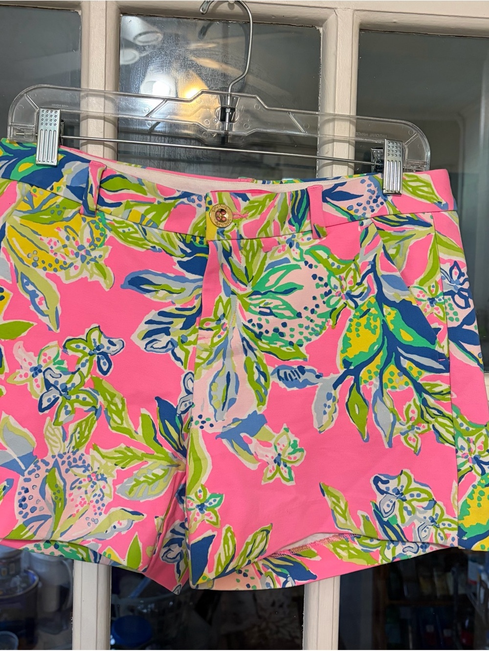 Lilly Pulitzer Pink Floral Shorts